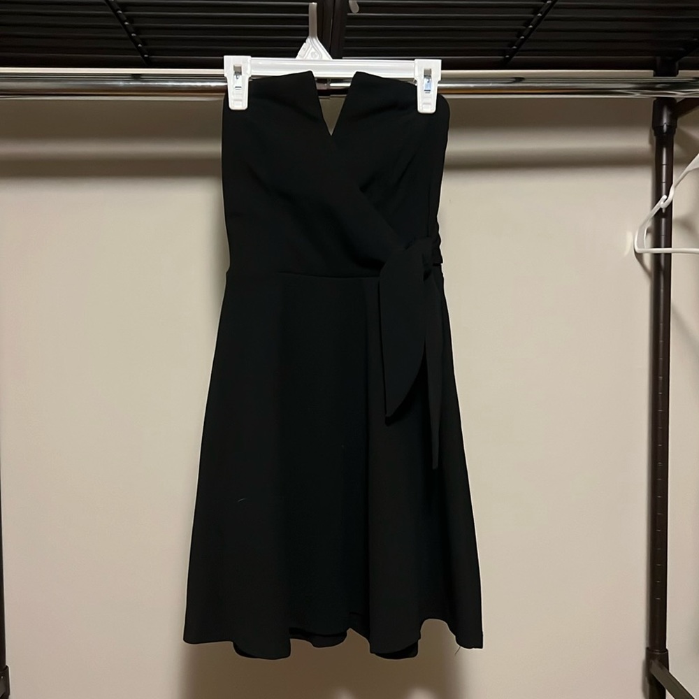 Strapless dress